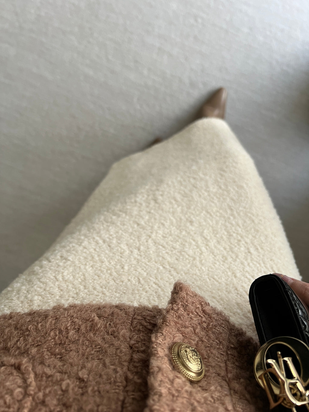 羊羔毛英倫復古金釦外套100%Wool JK2336