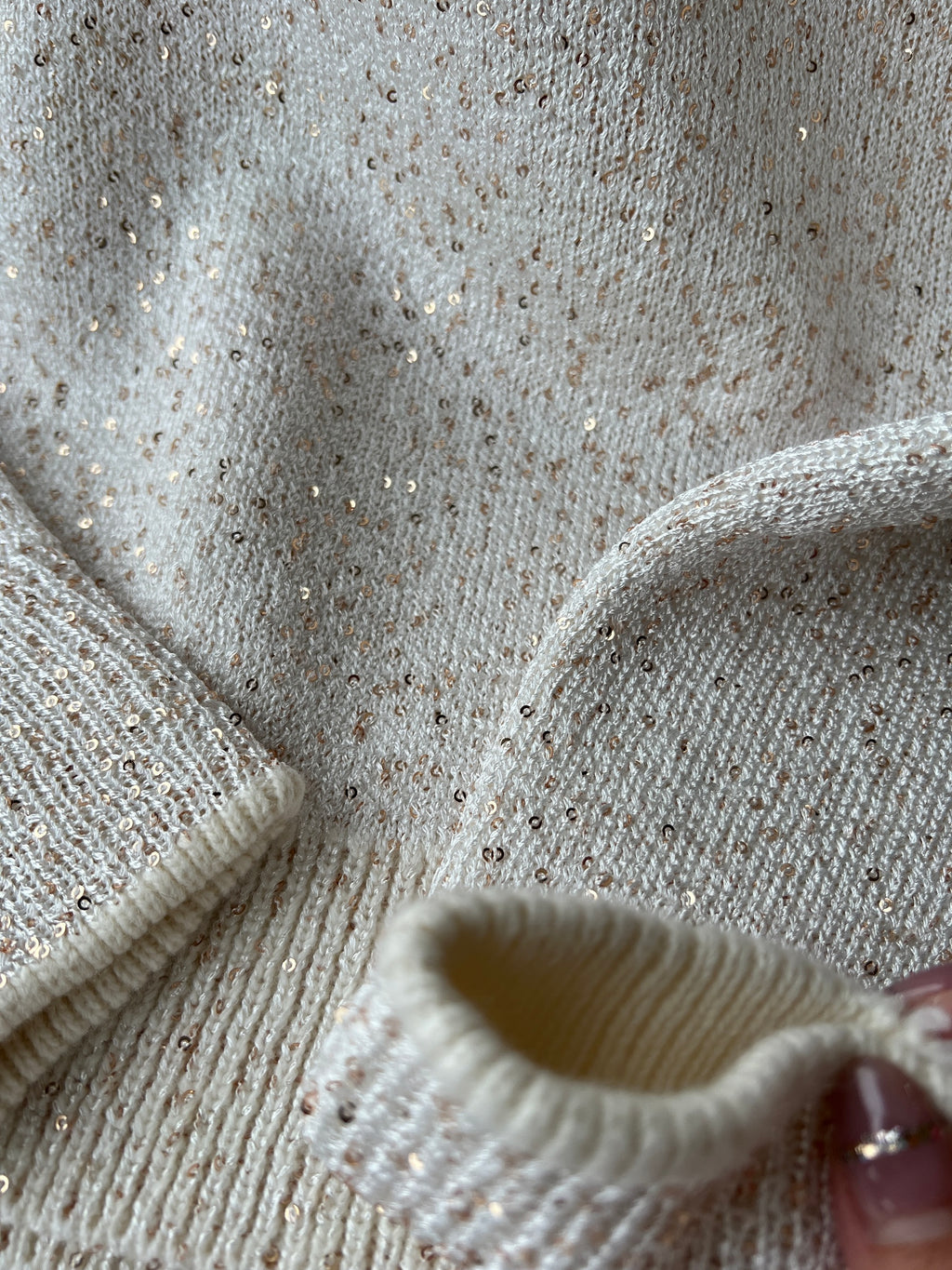 璀璨星光美麗諾羊毛衣 Merino Wool60% T2343