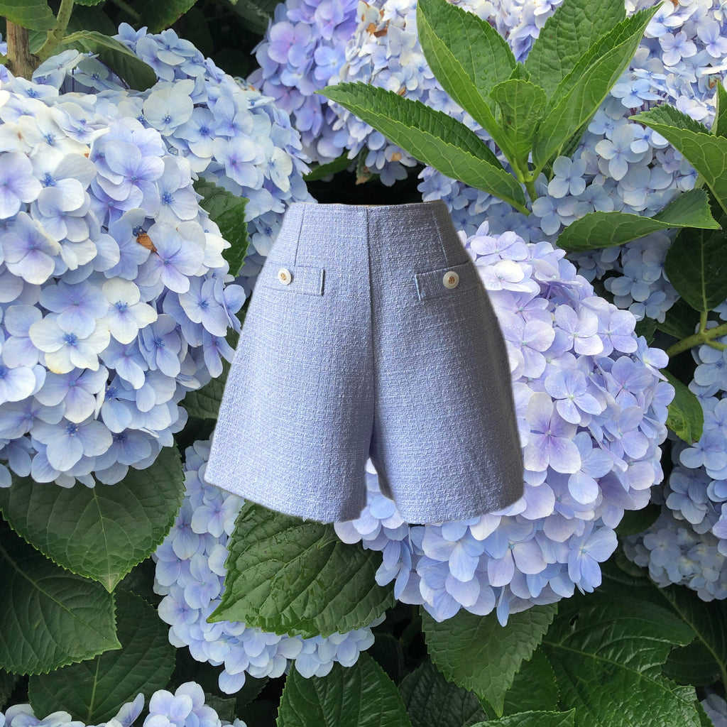 『品牌訂製』Macaron Tweed Shorts馬卡龍亮麗薄呢短褲 PTW23044S 紫陽花