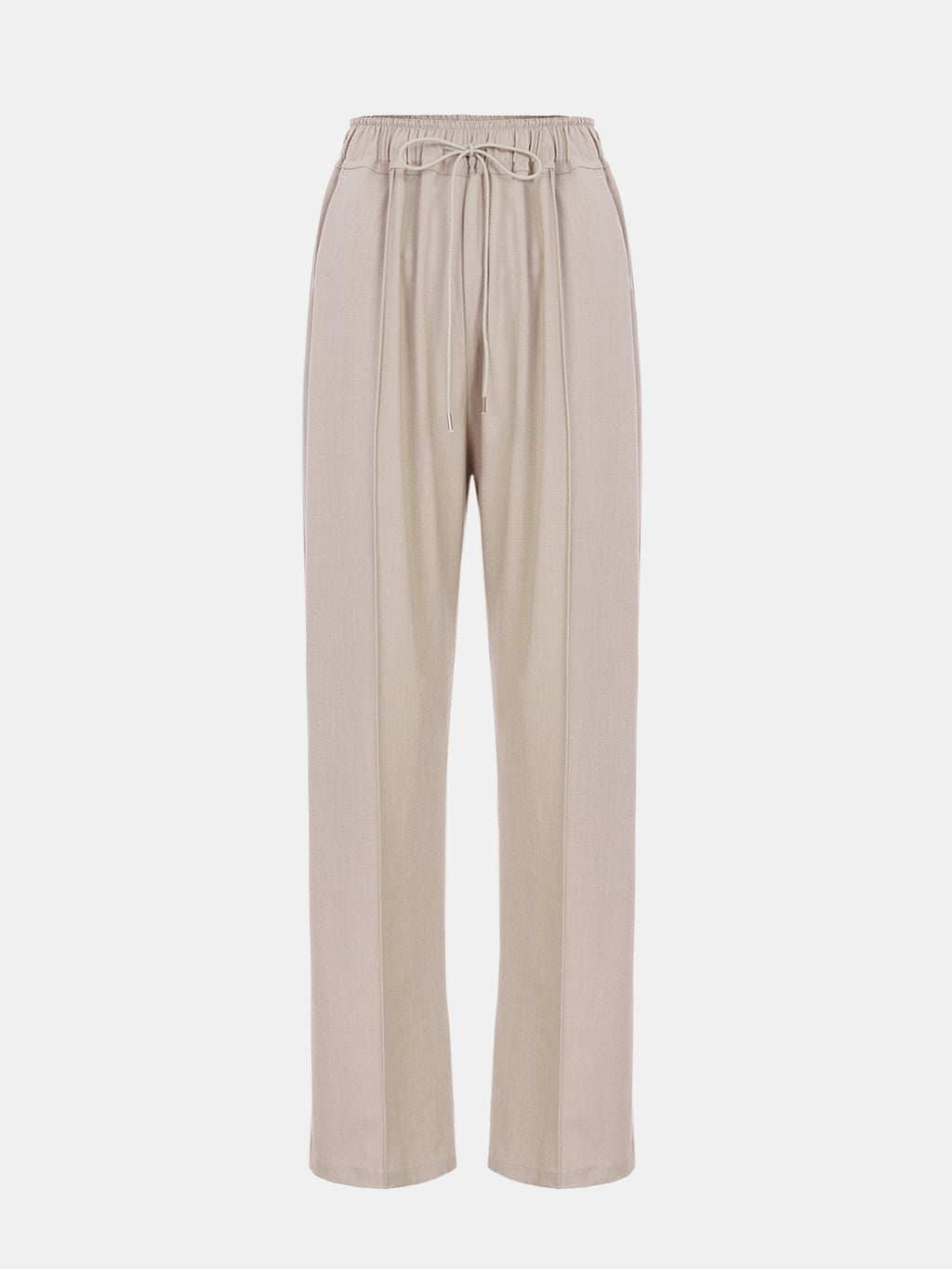 Elena Versatile Pants 舒適面料修長寬褲『0感褲』 PTW24013L 柔米色