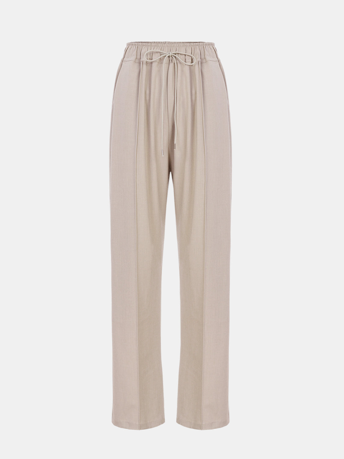 Elena Versatile Pants 舒適面料修長寬褲『0感褲』 PTW24013L 柔米色