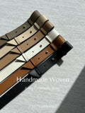 Méron Crafted Woven 溫潤質感 精製撞色編織包 系列配件-Long Crossbody Strap 長背帶 A2402