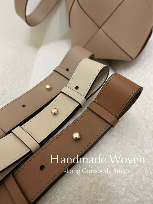 Méron Crafted Woven 溫潤質感 精製撞色編織包 系列配件-Long Crossbody Strap 長背帶 A2402