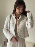 夢幻獨角獸 花呢小香風短款外套  High-End Design JK3524