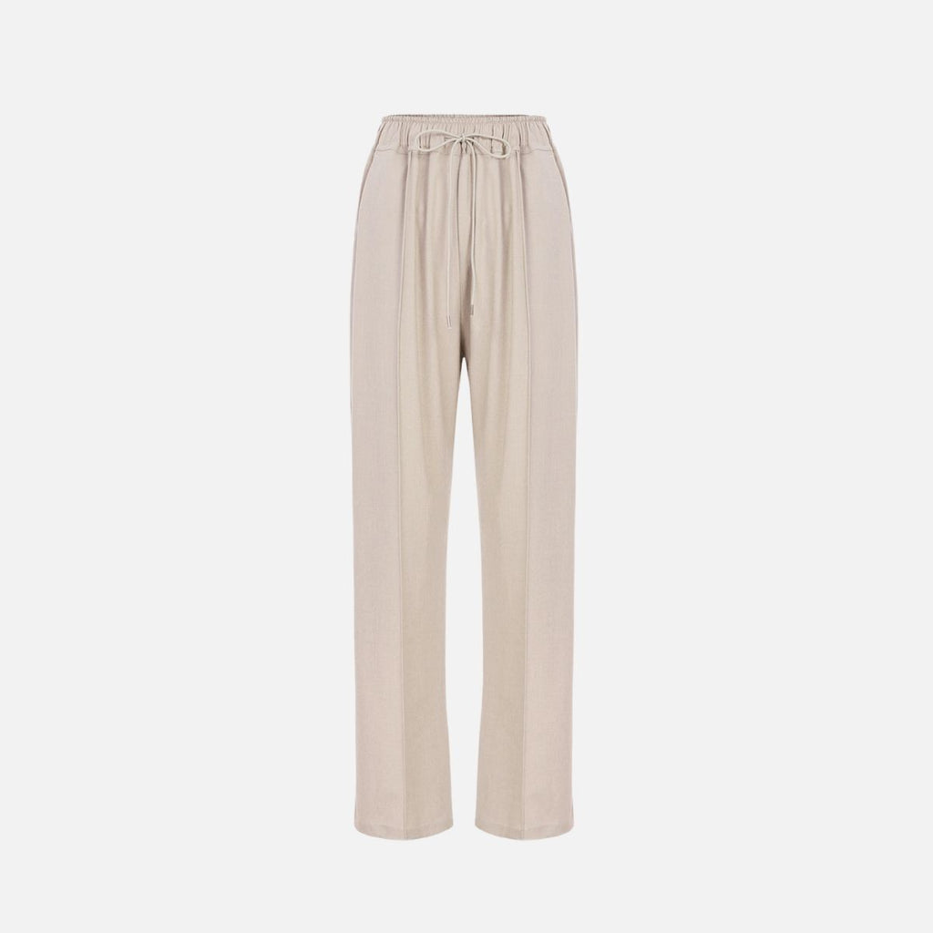 Elena Versatile Pants 舒適面料修長寬褲『0感褲』 PTW24013L 柔米色