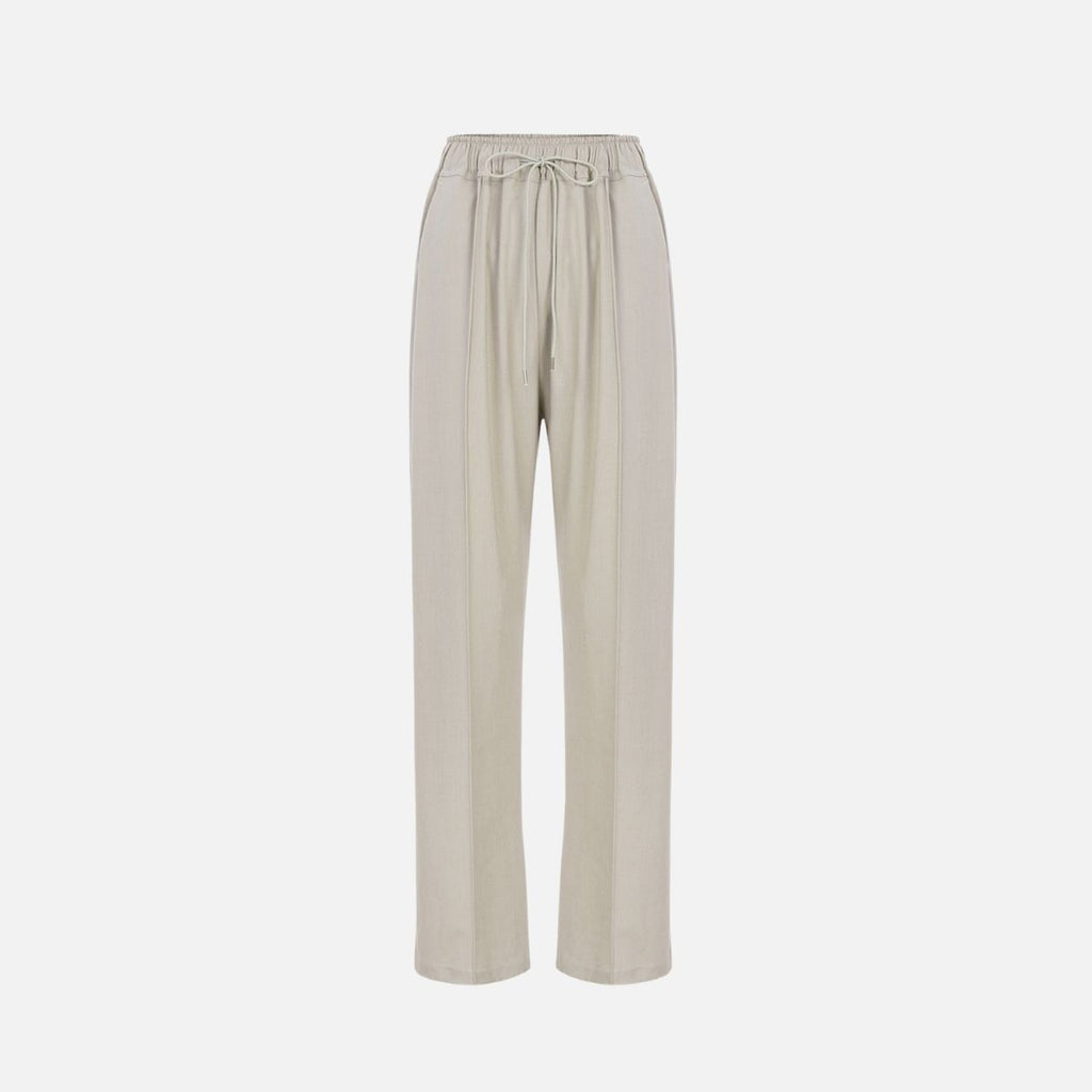 Elena Versatile Pants 舒適面料修長寬褲 『0感褲』PTW24011L 礁石灰綠