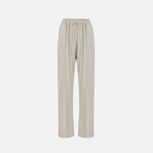 Elena Versatile Pants 舒適面料修長寬褲 『0感褲』PTW24011L 礁石灰綠