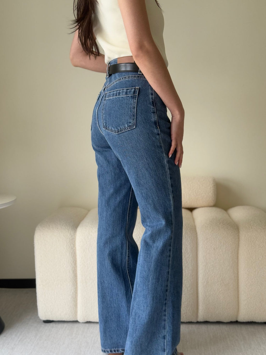 Timeless Mini Flare Denim｜經典微喇叭牛仔褲 PTL3522