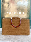Amber Light Bag 琥珀光影手提草編包