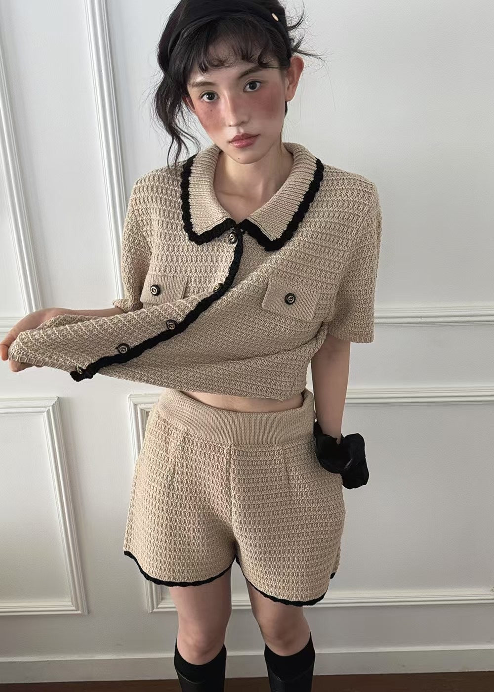 Maison Knit Set 經典香頌針織套裝