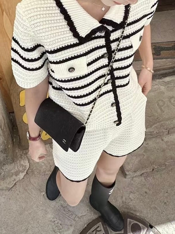 Maison Knit Set 經典香頌針織套裝
