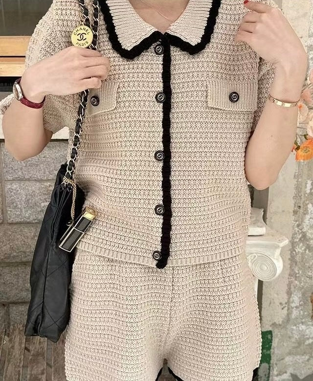 Maison Knit Set 經典香頌針織套裝