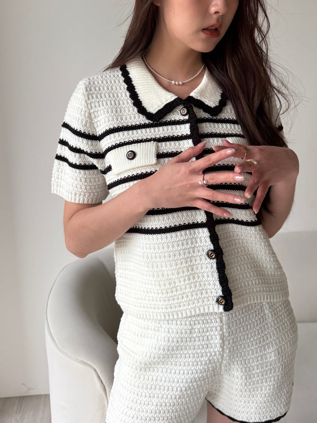 Maison Knit Set 經典香頌針織套裝